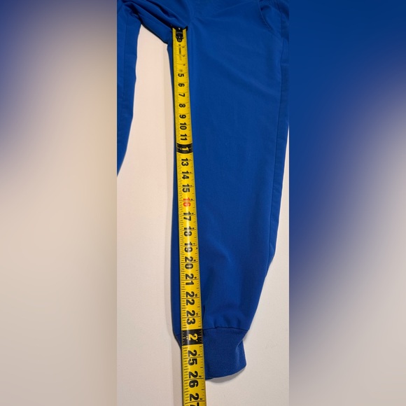 Figs Zamora Jogger Scrub Pants Royal Blue Size S/P Small Petite W18SW2005P - Picture 10 of 11